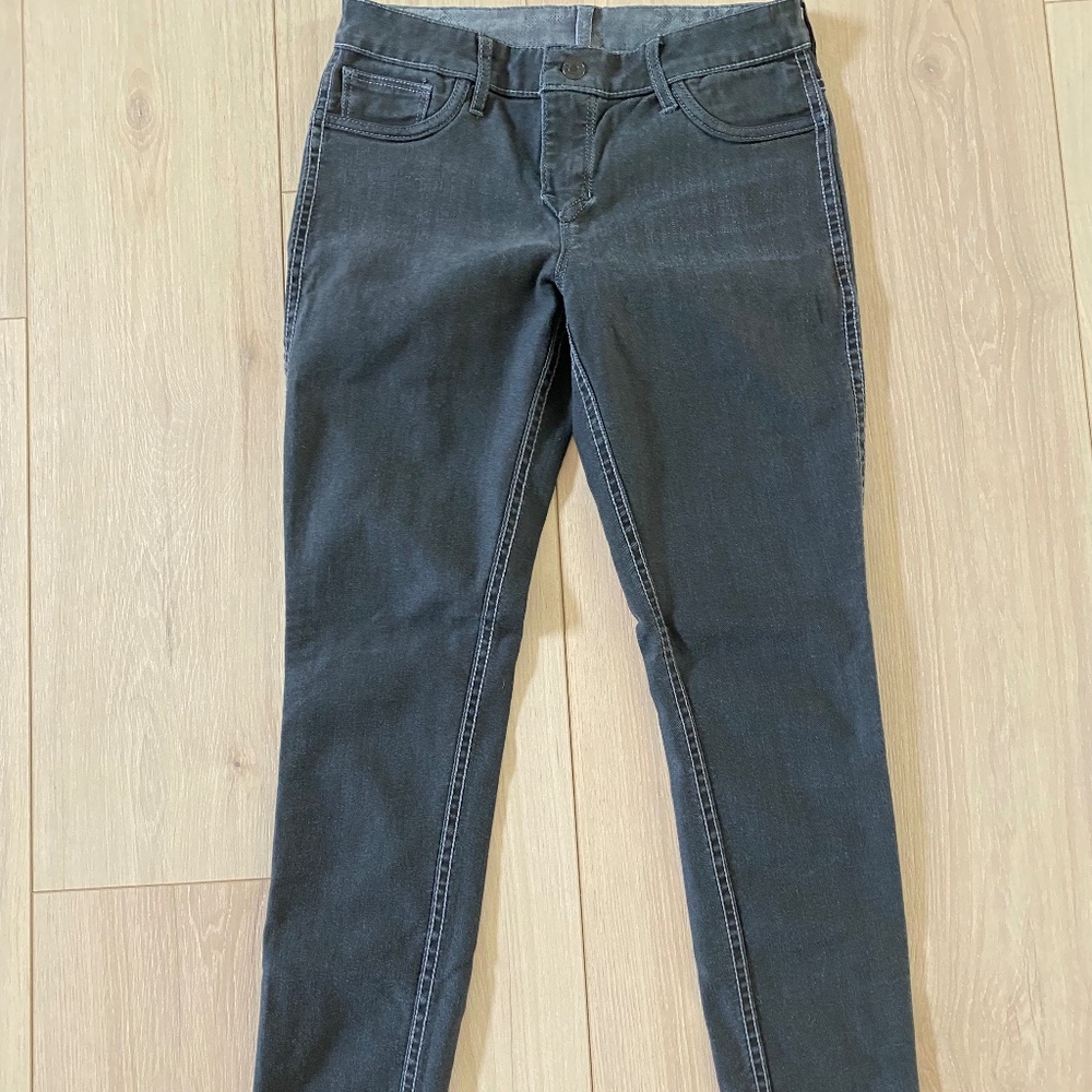Express Legging Mid Rise Jeans Size 2R - Reversible!